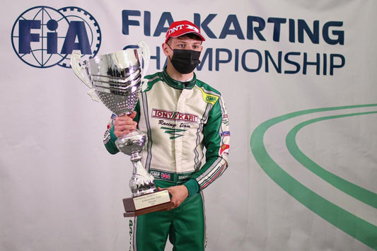 OK World Champion Callum Bradshaw is coming to Portimao with Strawberry Racing