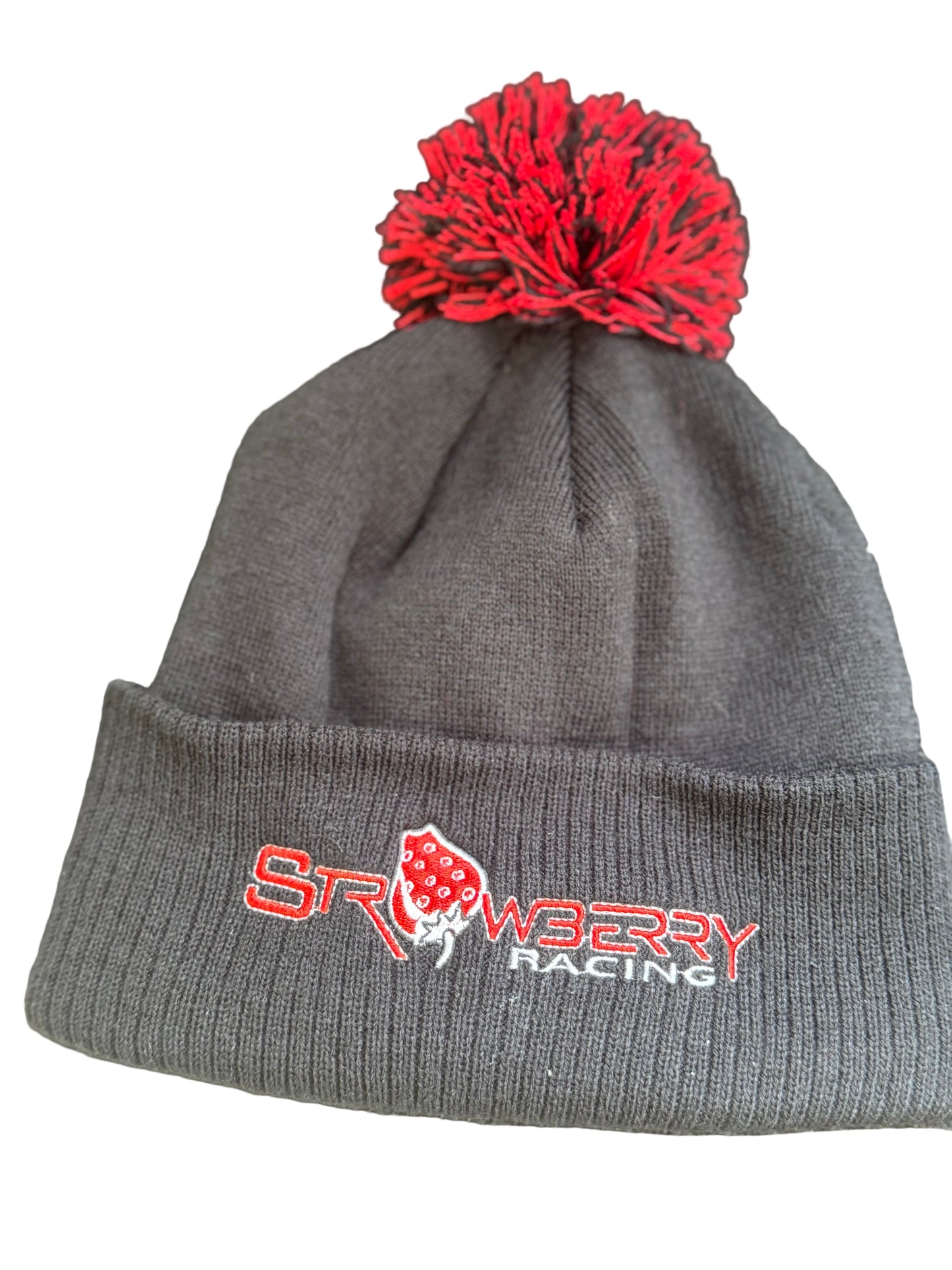 Strawberry Bobble Hat