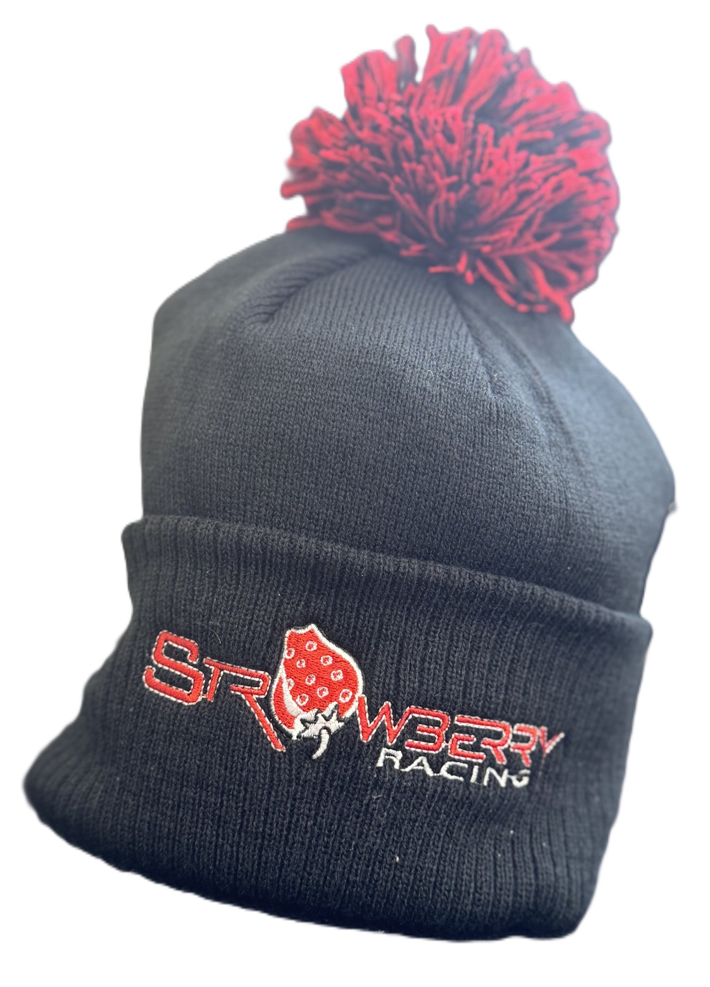 Strawberry Bobble Hat