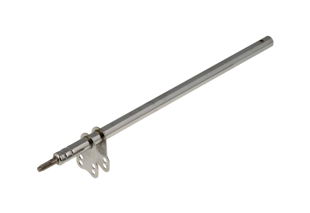 Steering column 470mm Slotted M10