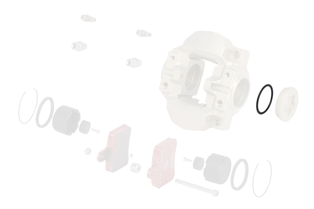Rear Brake Capiler Plug BSD O'Ring