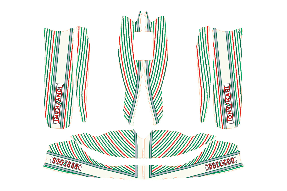 Sticket Kit Tonykart 2019 M6/7 401
