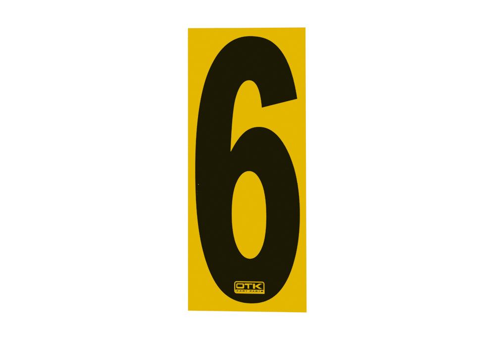 Race Numbers 0-9
