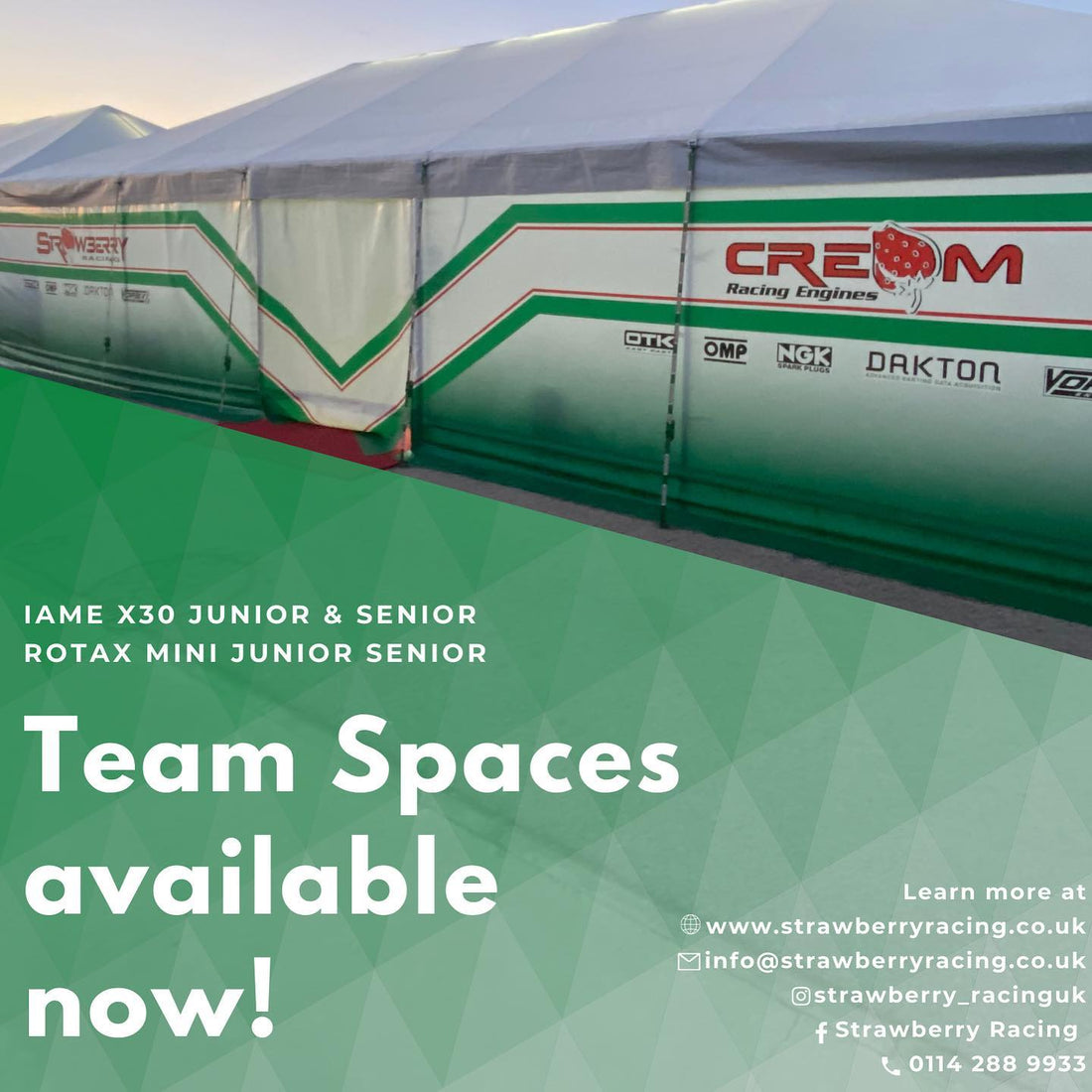 Team Spaces Available!