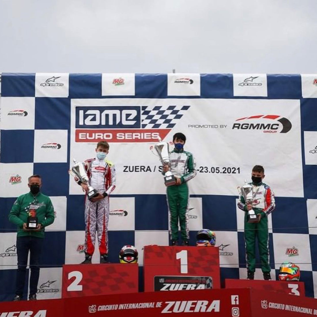Phillips on the podium in Spain!