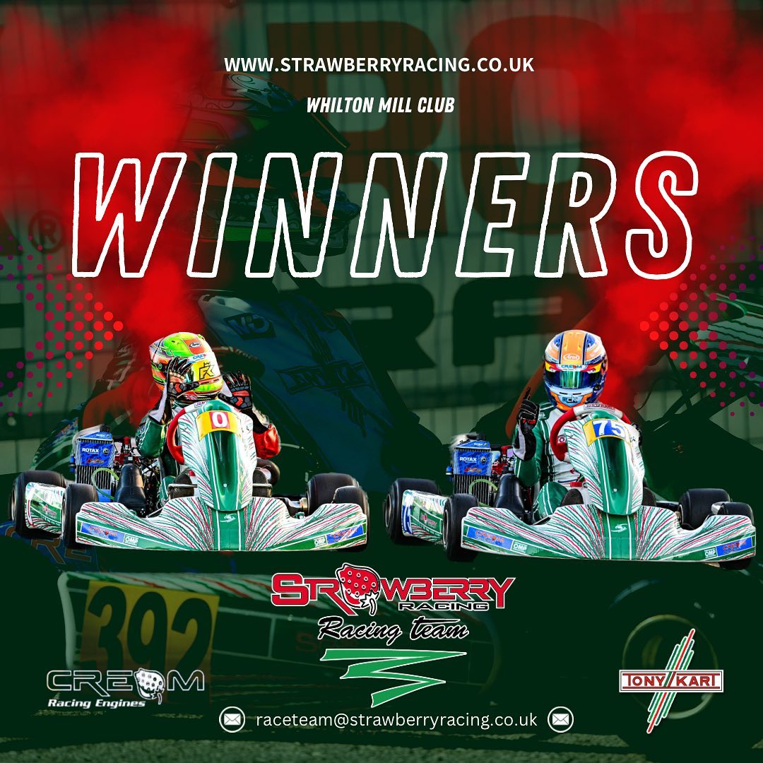 Strawball Racing Winners at Whilton Mill! – Strawberry Racing UK
