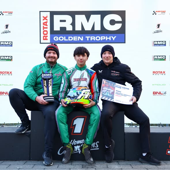P2 for Lee at the Golden Trophy