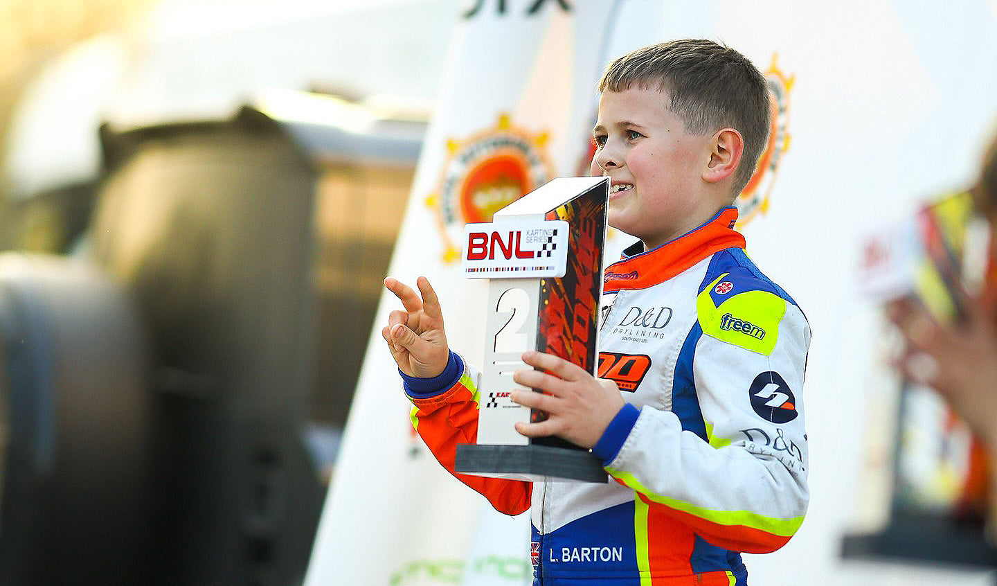 Barton the podium! – Tony Kart UK Official Dealer - Strawberry Racing