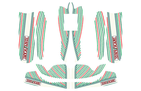 Sticker kit Tonykart M8