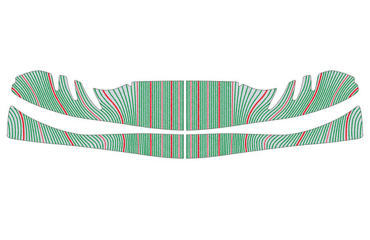 TonyKart M11 Nose Cone Sticker Kit 2025
