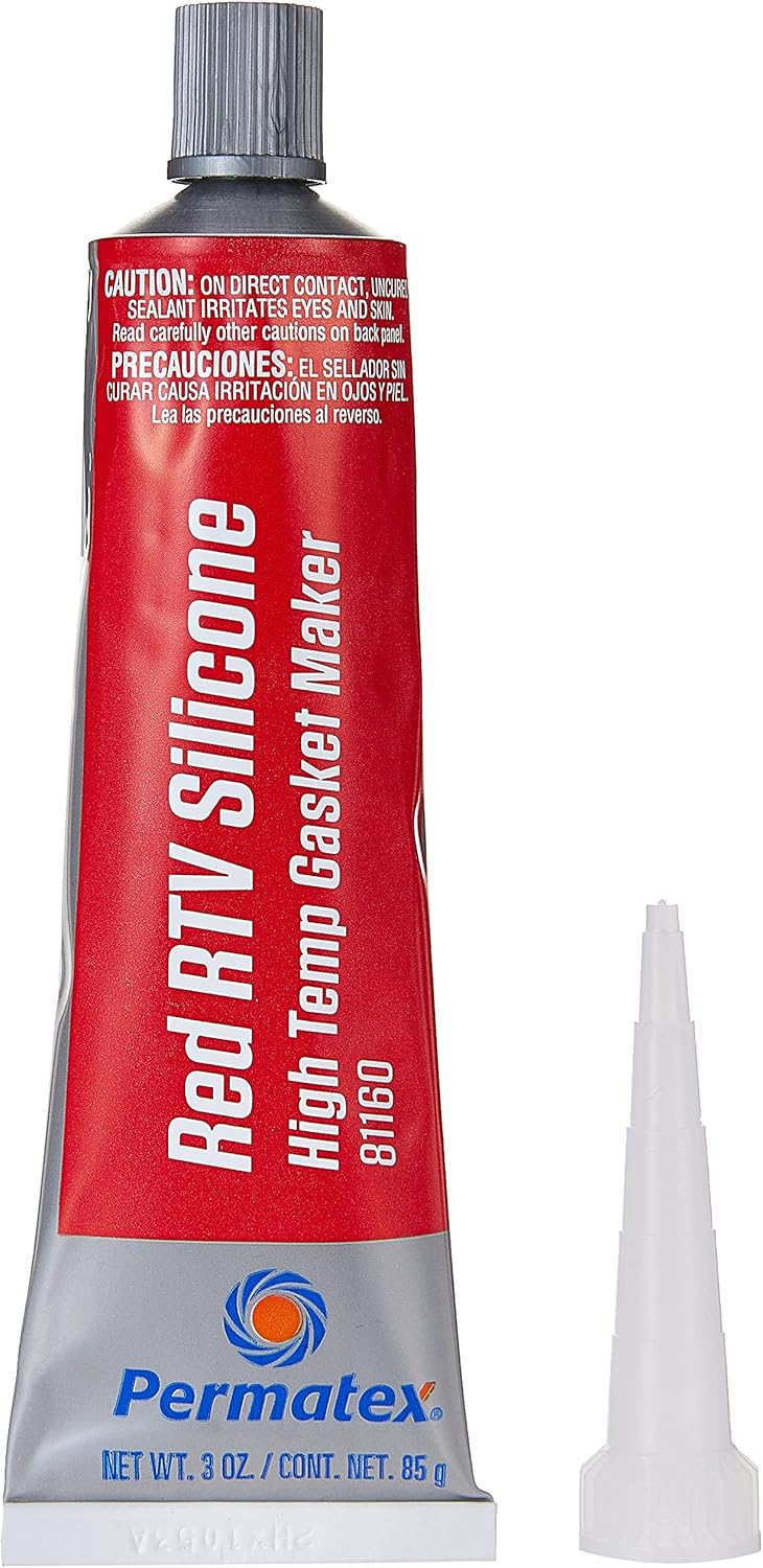 Exhaust Seal Paste Super RTV (red)