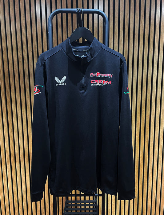 Team 1/4 Zip Top  Castor