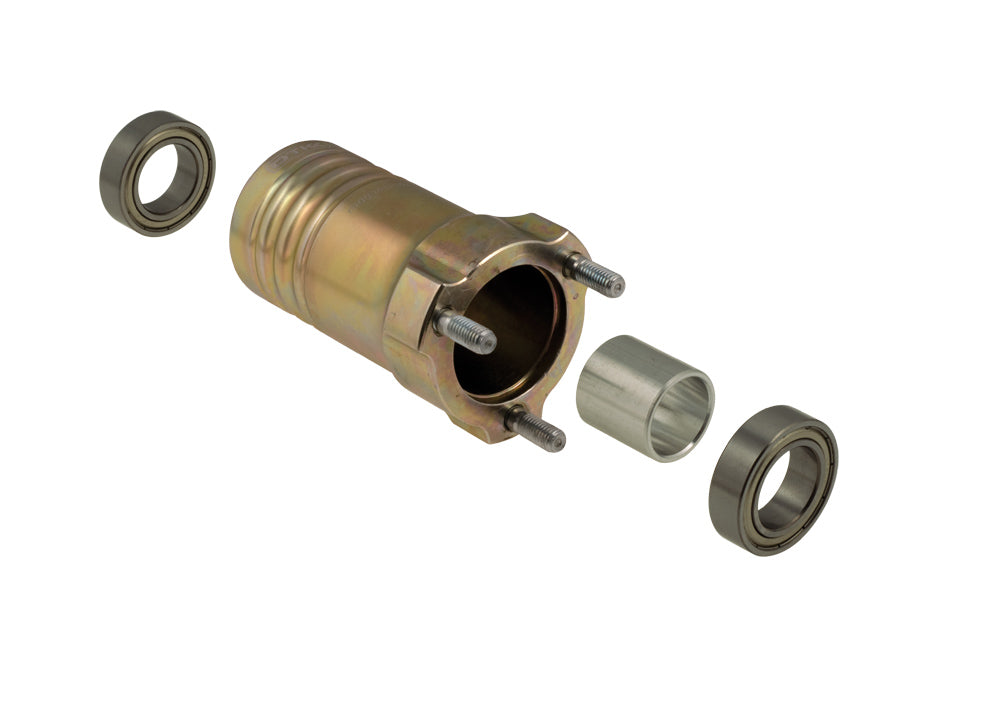 HST MG front hub complete - L.95mm (25mm)