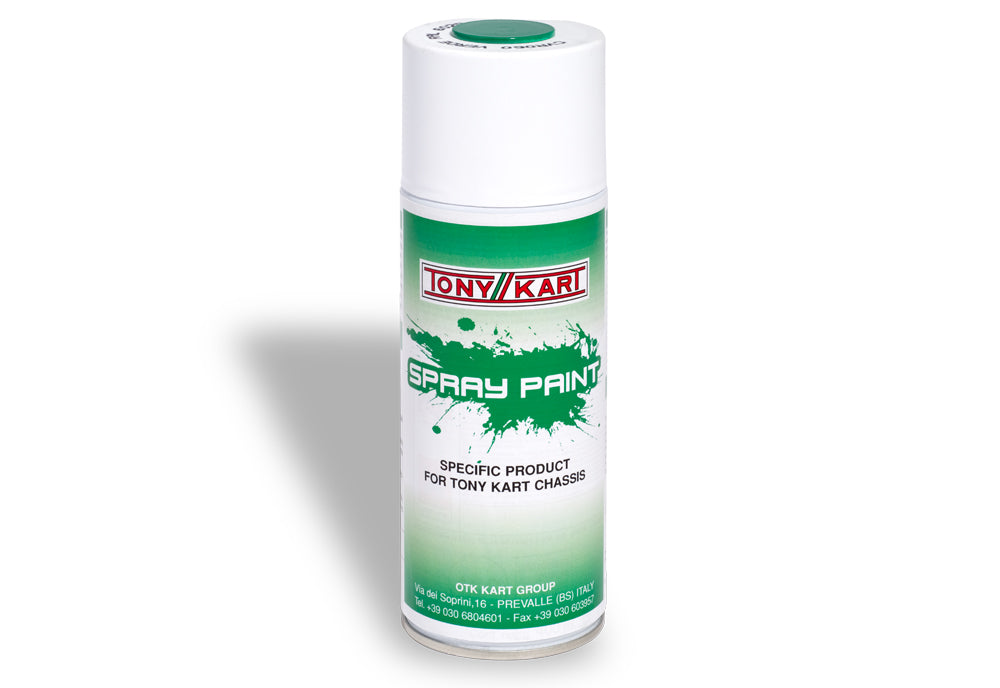 Tonykart Green Spray Paint