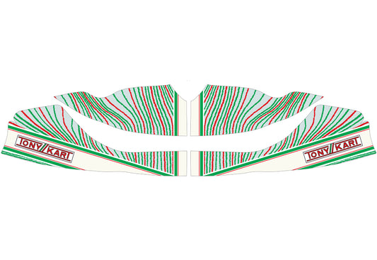 Sticker Kit  TonyKart - M6 Nose Cone