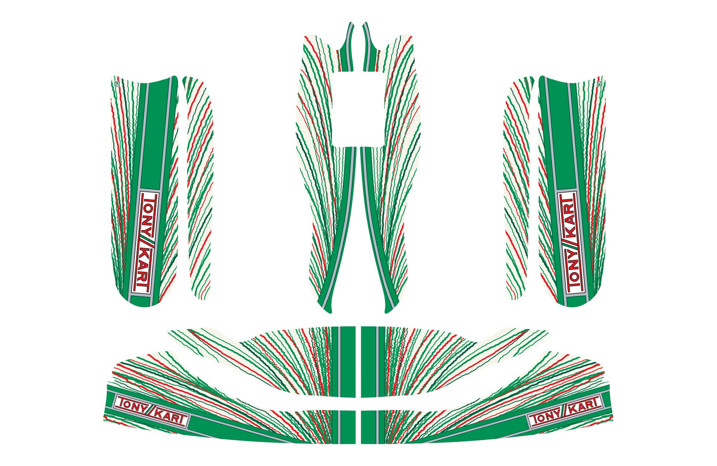 Sticker Kit Tonykart 2022  M10 401RR