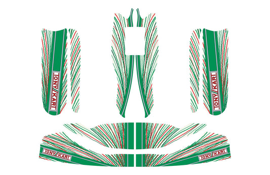 Sticker Kit Tonykart 2022  M10 401RR