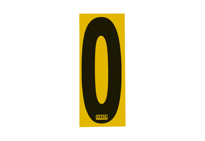 Race Numbers 0-9