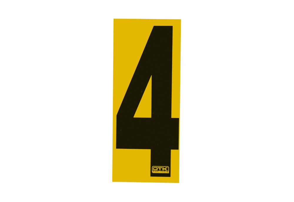 Race Numbers 0-9