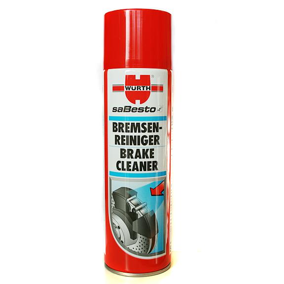 Brake cleaner Wurth Strawberry Racing UK